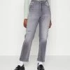 ONLY Petite ONLEVELINA - Straight Leg Jeans - Grey Denim -ONLY Petite store c5670859697e447891573a380125fbc0