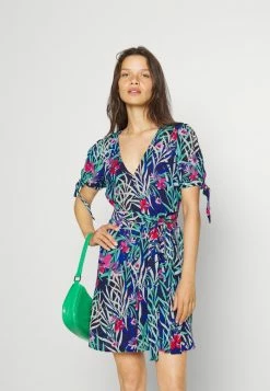 ONLY Petite ONLLINA V NECK DRESS - Day Dress - Patriot Blue -ONLY Petite store c5cd375b279b48fab4f9e9bfc48f4846