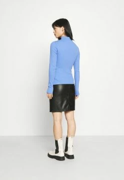 ONLY Petite ONLLAUREN VOLA - Pencil Skirt - Black -ONLY Petite store c6ab439bdf9a4accbee1eac1d335f104