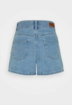 ONLY Petite ONLDEBBIE LIFE - Denim Shorts - Light Medium Blue Denim -ONLY Petite store c6e33016625f46049ec0bbbc90506a05