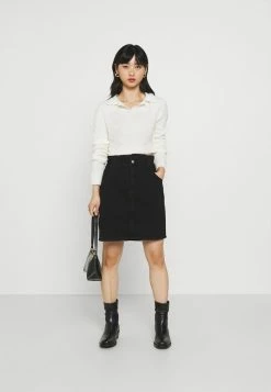 ONLY Petite ONLOVA LIFE SKIRT - Mini Skirt - Black -ONLY Petite store c7901d08e9bc41c5b7ee08f8c9d6aa15