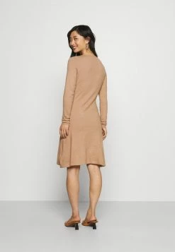 ONLY Petite ONLNEW DALLAS O NECK DRESS - Jumper Dress - Burro Melange -ONLY Petite store c86b3f68eebb488da5bc6c3055dc46d4