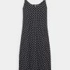 ONLY Petite ONLPELLA SLIP DRESS - Day Dress - Black/white -ONLY Petite store c90bb4e0303942c28d9d5b5df01c3b13