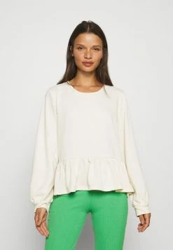 ONLY Petite ONLAMY FLOUNCE - Sweatshirt - Birch
