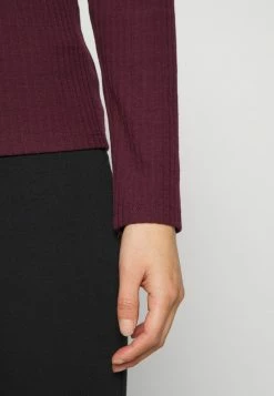 ONLY Petite ONLNELLA V NECK - Long Sleeved Top - Winetasting -ONLY Petite store c98f7dbe214d408cbdaed891a31cbfdd