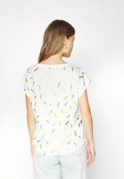 ONLY Petite ONLFEATHER - Print T-shirt - White 9 ONLY Petite ONLFEATHER - Print T-shirt - White -ONLY Petite store c9918a9dadde4cd3aed7f305204e6dc7