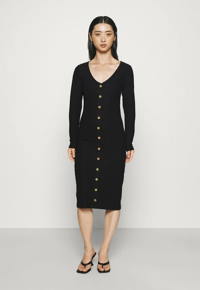 ONLY Petite ONLNELLA BODYCON DRESS - Jumper Dress - Black 3 ONLY Petite ONLNELLA BODYCON DRESS - Jumper Dress - Black