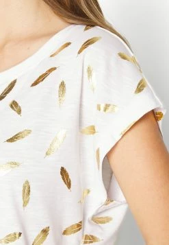 ONLY Petite ONLFEATHER - Print T-shirt - White 11 ONLY Petite ONLFEATHER - Print T-shirt - White -ONLY Petite store ca904b37347d4575804b31517f2280ec