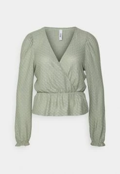 ONLY Petite ONLSTEFFIE V NECK - Jumper - Seagrass 12 ONLY Petite ONLSTEFFIE V NECK - Jumper - Seagrass -ONLY Petite store cab84c0d7baf4371abb1529db6e55625