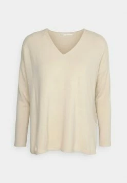 ONLY Petite ONLAMALIA V NECK - Jumper - Pumice Stone -ONLY Petite store cabc2139e86d4ec68d9539994a5a5181