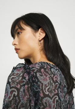 ONLY Petite ONLASTA V NECK DRESS - Day Dress - Black -ONLY Petite store cafaf088edf748c796c9a27441179326