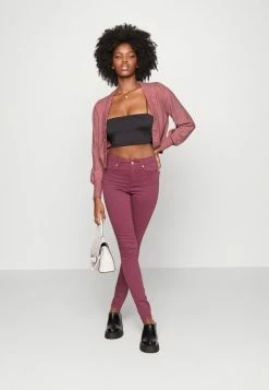 ONLY Petite ONLLEVA PUFF CARDIGAN - Cardigan - Dusty Rose -ONLY Petite store cba688d12a3b4271812cac86d5ff0fe5