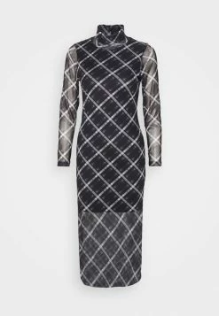 ONLY Petite ONLFLOW MIDI DRESS - Day Dress - Grey -ONLY Petite store cc584f611c1146809eecf26c6f017f11