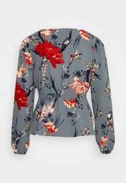 ONLY Petite ONLNOVA LUX METTE - Blouse - Balsam Green -ONLY Petite store cd321aafe18b4f0593df658fb549623a