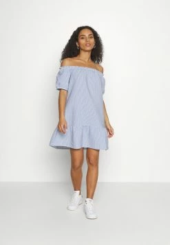 ONLY Petite ONLCASSIE OFF SHOULDER - Day Dress - Cloud Dancer -ONLY Petite store ce383d1123e94c3c9dc29de9668f7beb