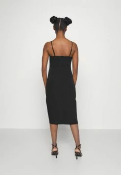 ONLY Petite ONLTORI ABBA SLIM SLIT DRESS - Cocktail Dress / Party Dress - Black -ONLY Petite store ce8a70c634d8450d9b3c741ae5f9d5c5