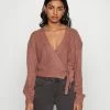 ONLY Petite ONLBREDA WRAP - Jumper - Nostalgia Rose -ONLY Petite store ceedbeda186544d887d2cd6f32231506