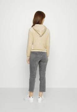 ONLY Petite ONLREBEL ZIP HOOD - Zip-up Sweatshirt - White Pepper -ONLY Petite store cf9198e7f0aa4bae95b8b2f6ac6cd14a