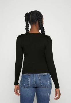 ONLY Petite ONLSALLY PUFF - Jumper - Black -ONLY Petite store d0741171501d4cf6898ae7448a92d854