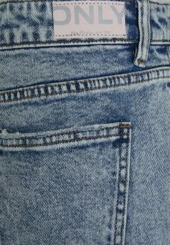 ONLY Petite ONLEMILY CROP CUT - Straight Leg Jeans - Light Blue Denim -ONLY Petite store d18935cbc67d4259b0b6d216f5554c26