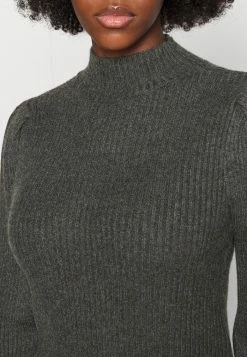 ONLY Petite ONLKATIA DRESS - Jumper Dress - Dark Grey Melange -ONLY Petite store d27db4535ded4478889a2f0fd4bdb808