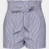 ONLY Petite SMILLA STRIPE BELT - Shorts - Medium Blue/denim White -ONLY Petite store d2f83955cf35441e830cab9f5fabbb16