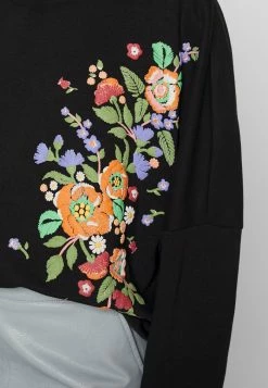 ONLY Petite ONLJULLE O NECK - Sweatshirt - Black -ONLY Petite store d327a36fefc6457cb9fcbc68712c05bf