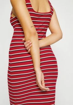 ONLY Petite ONLNELLA BODYCON DRESS - Jersey Dress - High Risk Red/cloud Dancer/night Sky -ONLY Petite store d3b0e52f6c444b3ba22c198b6ecb9025