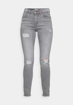 ONLY Petite ONLBLUSH LIFE MID RAW - Jeans Skinny Fit - Grey Denim 12 ONLY Petite ONLBLUSH LIFE MID RAW - Jeans Skinny Fit - Grey Denim -ONLY Petite store d3b7fd48b5f2469fb8c1c9a242ea1181