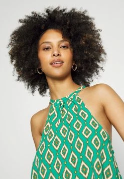 ONLY Petite ONLLEA HALTERNECK DRESS - Day Dress - Greenlake -ONLY Petite store d3f0b25b474c43959e29e053377863b1