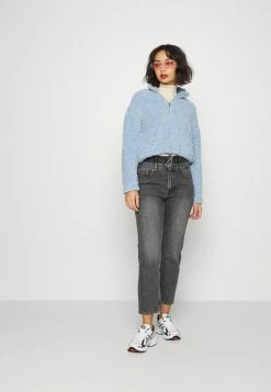 ONLY Petite ONLFINE LIFE - Straight Leg Jeans - Dark Grey Denim -ONLY Petite store d444c5c51e434afd80a0f26e95469ecd