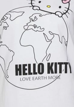 ONLY Petite ONLHELLO KITTY EARTH - Print T-shirt - White -ONLY Petite store d562c6b36fad434eb6ef45e571fad07d