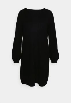 ONLY Petite ONLXENIA LIFEL DRESS - Jumper Dress - Black -ONLY Petite store d5fd9dadc60b4f87998e52cd0ceec73f