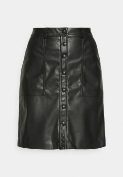 ONLY Petite ONLLAUREN VOLA - Pencil Skirt - Black -ONLY Petite store d6c3986ee87d45ad9f8ebe796eb6b515