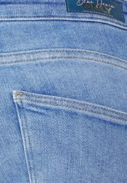 ONLY Petite ONLPOWER LIFE MID PUSH UP - Jeans Skinny Fit - Special Bright Blue Denim -ONLY Petite store d85d00e474fe4fd99d525f551f29db05