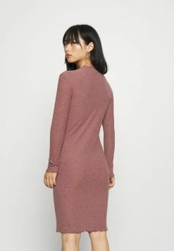 ONLY Petite ONLEMMA HIGH NECK DRESS - Shift Dress - Rose Brown 10 ONLY Petite ONLEMMA HIGH NECK DRESS - Shift Dress - Rose Brown -ONLY Petite store da2424d4d3264fd3b9a51042068810b9