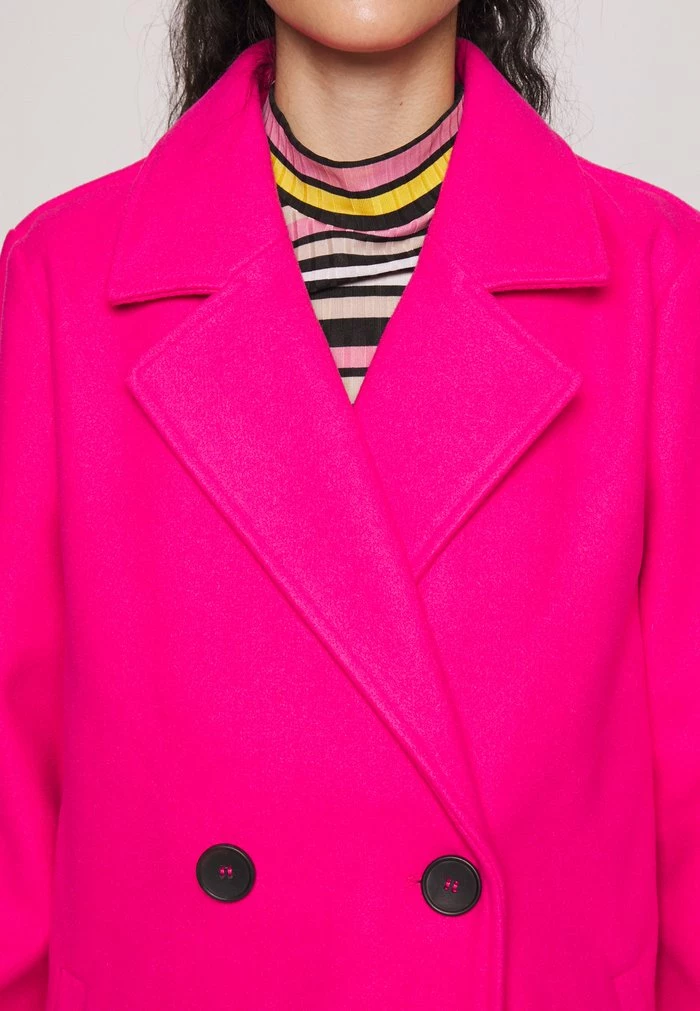 ONLY Petite ONLWEMBLEY LOOSE JACKET - Short Coat - Fuchsia 7 ONLY Petite ONLWEMBLEY LOOSE JACKET - Short Coat - Fuchsia - Image 5