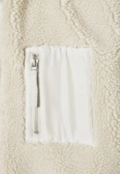 ONLY Petite ONLSASCHA TEDDY - Waistcoat - Pumice Stone -ONLY Petite store da4bc23f254e46c0864bfaa0155c9494