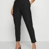 ONLY Petite ONLPOPTRASH CLASSI PINSTRIPE FRILL - Trousers - Black 2 ONLY Petite ONLPOPTRASH CLASSI PINSTRIPE FRILL - Trousers - Black -ONLY Petite store db4f6a0510b144a08a96bea356159e09