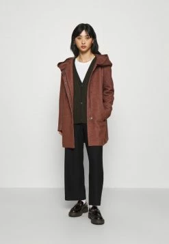 ONLY Petite ONLSEDONA LIGHT COAT - Short Coat - Chocolate Fondant -ONLY Petite store dcb30a8f104a44ccbe224c38509f1ebd