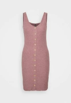 ONLY Petite ONLNELLA BODYCON DRESS - Jersey Dress - Rose Brown -ONLY Petite store df3a1b0c165841c2b3292fb12c7883ac