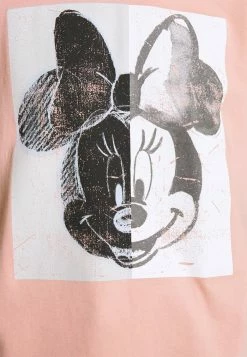 ONLY Petite ONLMINNIE SPLIT FACE - Print T-shirt - Rose Tan -ONLY Petite store df5ebc59e478452e84de75de7ee99611