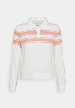 ONLY Petite ONLINCBEATESTRIPE TEE - Polo Shirt - Cloud Dancer/rosette -ONLY Petite store dfb97db209c44c0eaa953c34555ae80d