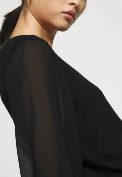 ONLY Petite ONLOFELIA PULLOVER - Jumper - Black -ONLY Petite store e104fa992b0e4c32982e791969d99e40