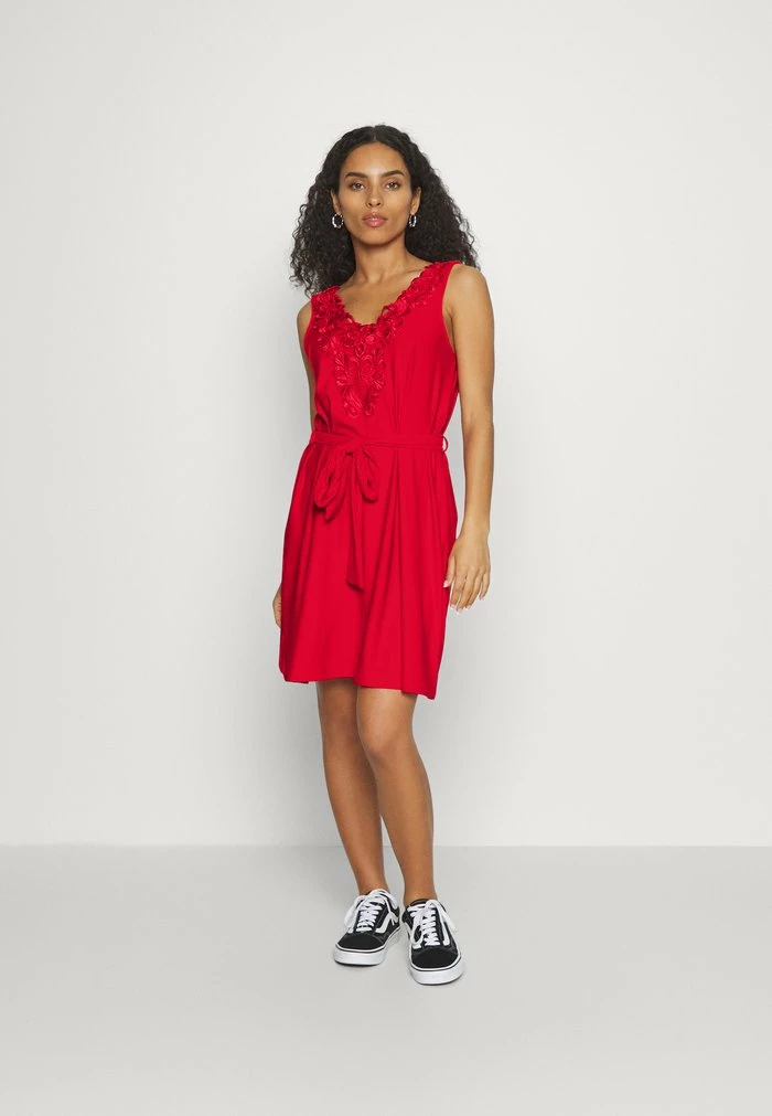 ONLY Petite ONLNIDA DRESS - Jersey Dress - Mars Red 4 ONLY Petite ONLNIDA DRESS - Jersey Dress - Mars Red - Image 2