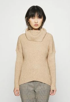 ONLY Petite ONLKATIA COWLNECK - Jumper - Toasted Coconut