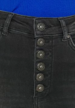 ONLY Petite ONLEVELINA - Straight Leg Jeans - Black Denim 11 ONLY Petite ONLEVELINA - Straight Leg Jeans - Black Denim -ONLY Petite store e3254266e9794f72b0e5b088eecb9234