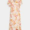 ONLY Petite ELEANOR WRAP DRESS - Day Dress - Silver Peony /blurry Leafs -ONLY Petite store e3803a82cbe347a2b0e21472260a84ad