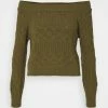 ONLY Petite ONLVILDA LIFE OFFS PETIT - Jumper - Kalamata 1 ONLY Petite ONLVILDA LIFE OFFS PETIT - Jumper - Kalamata -ONLY Petite store e38d0580f8124425bacf8d7e1ee6d164