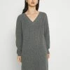 ONLY Petite ONLMELTON LIFE DRESS - Jumper Dress - Medium Grey Melange -ONLY Petite store e39cf34a778c48ca8b1fc513d80f1a0b